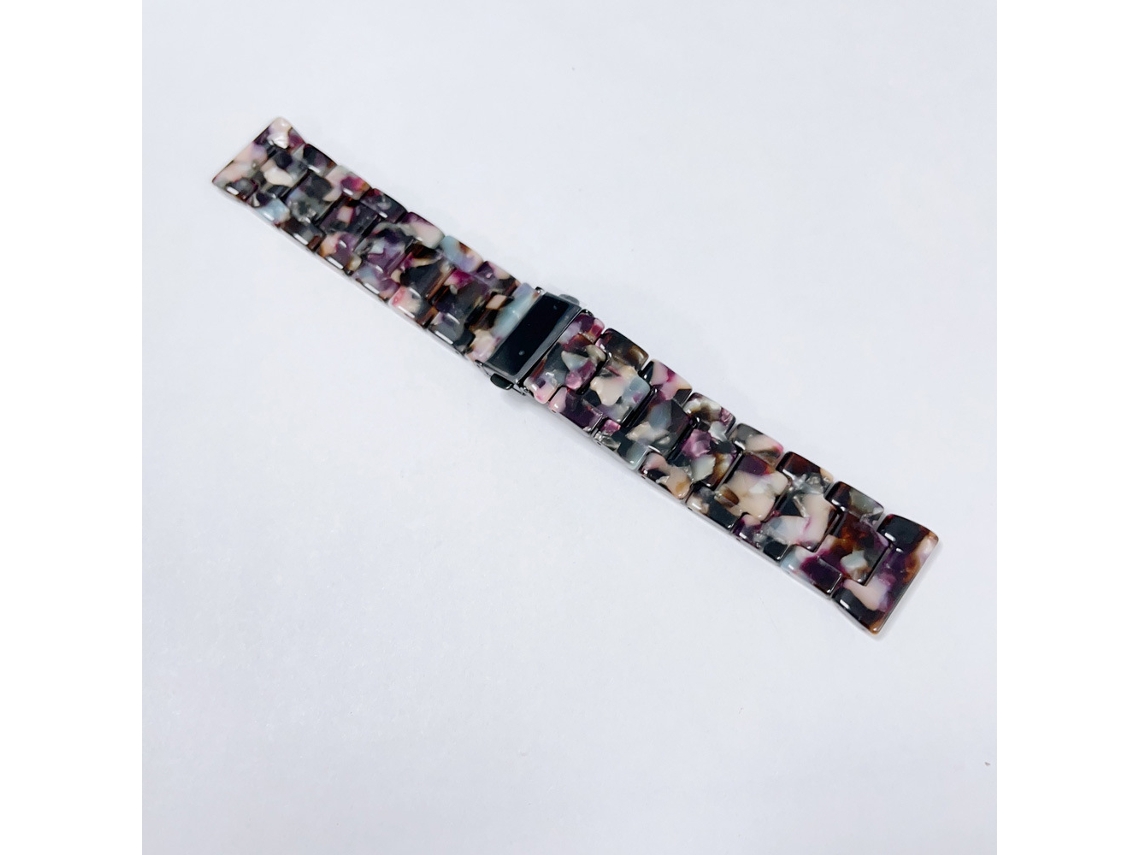 Compatível Com Apple Watch E Huawei, Pulseira De Resina Cerâmica Transparente Para Iwatch 10-samsung Watch 7, 38 40 41 42mm