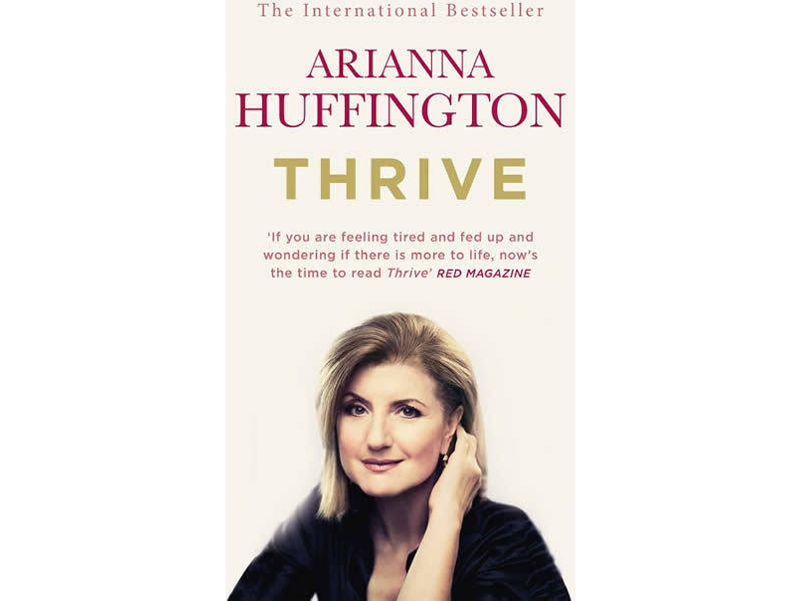 Livro Thrive de Arianna Huffington (Inglês)