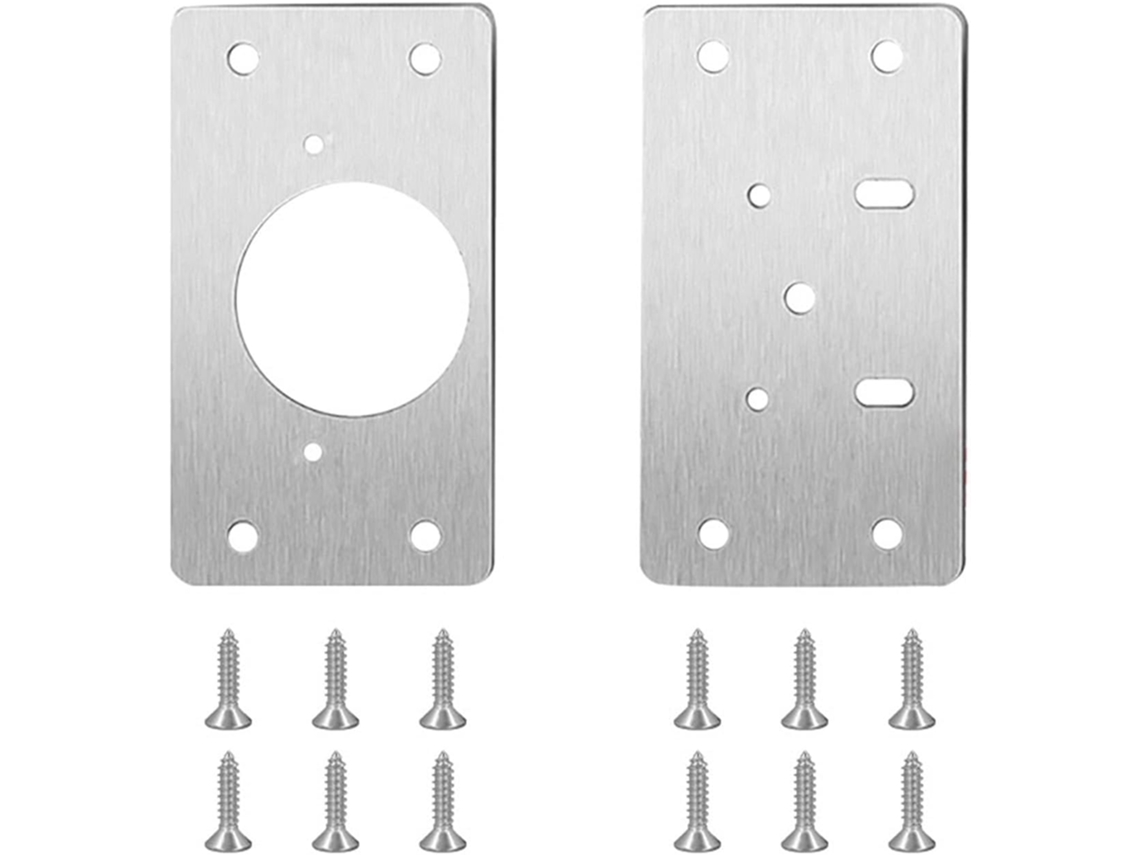 Conjunto De 10 Dobradiças Aço Inoxidável Para Portas