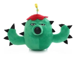 Lurelia Espinhos De Cacto De Plants Vs Zombies Bordados Macios Em Peluche Colecionável, 20cm, Macio Para Coleção
