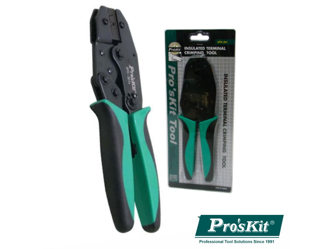 Alicate de Cravar Terminais Não Isolados 220mm PROSKIT