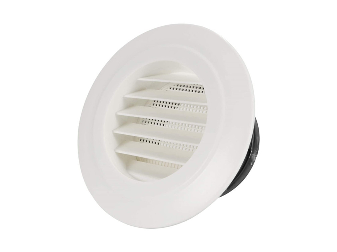 Grelha De Ventilação Com Proteção, Abs, Branca