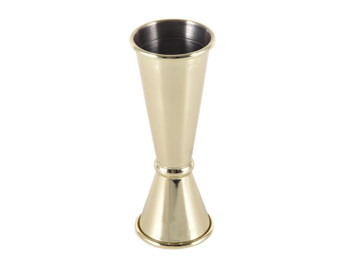 Nova Line medidor de Drinks Jigger de Aço Inoxidável 304 30/60ml Ferramenta de Bar Bares Cafés