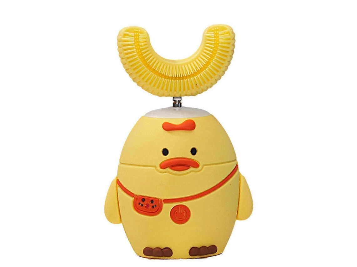 Escova De Dentes Elétrica Infantil De Silicone, Modelo Papanicolaou, Para Treinamento Dos Dentes.