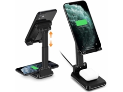 Carregador Sem Fio Qi Para Samsung Yizhood Preto
