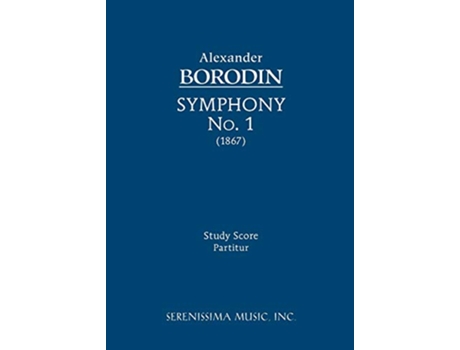 Livro Symphony No1 Study score de Alexander Borodin (Inglês)