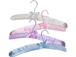 Conjunto 4 Cabides Acolchoados Espuma Antiderrapantes Roupas GOKOCO