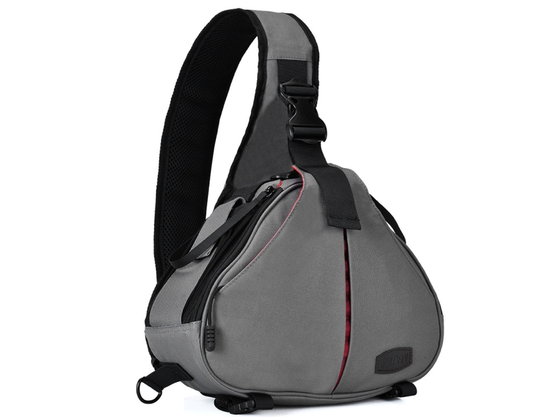 Bolsa Para Câmera Dslr Caden K1 Com Alça De Ombro E Capa Chuva.-aquaforge