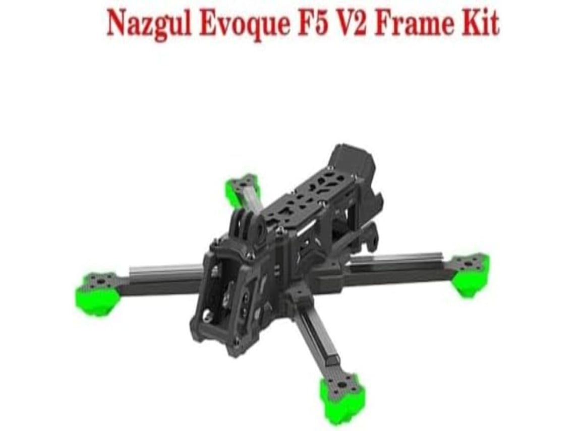 Kit De Quadro De Drone Nazgul F5 V2 De 5 Polegadas Compatível Com Rc Fpv