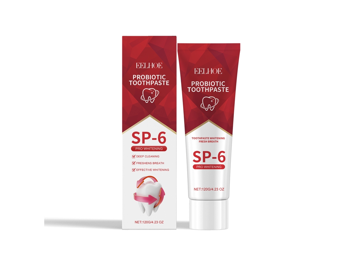 Pasta De Dentes Probiótica Sp-6 Com Efeito Protetor Bucal
