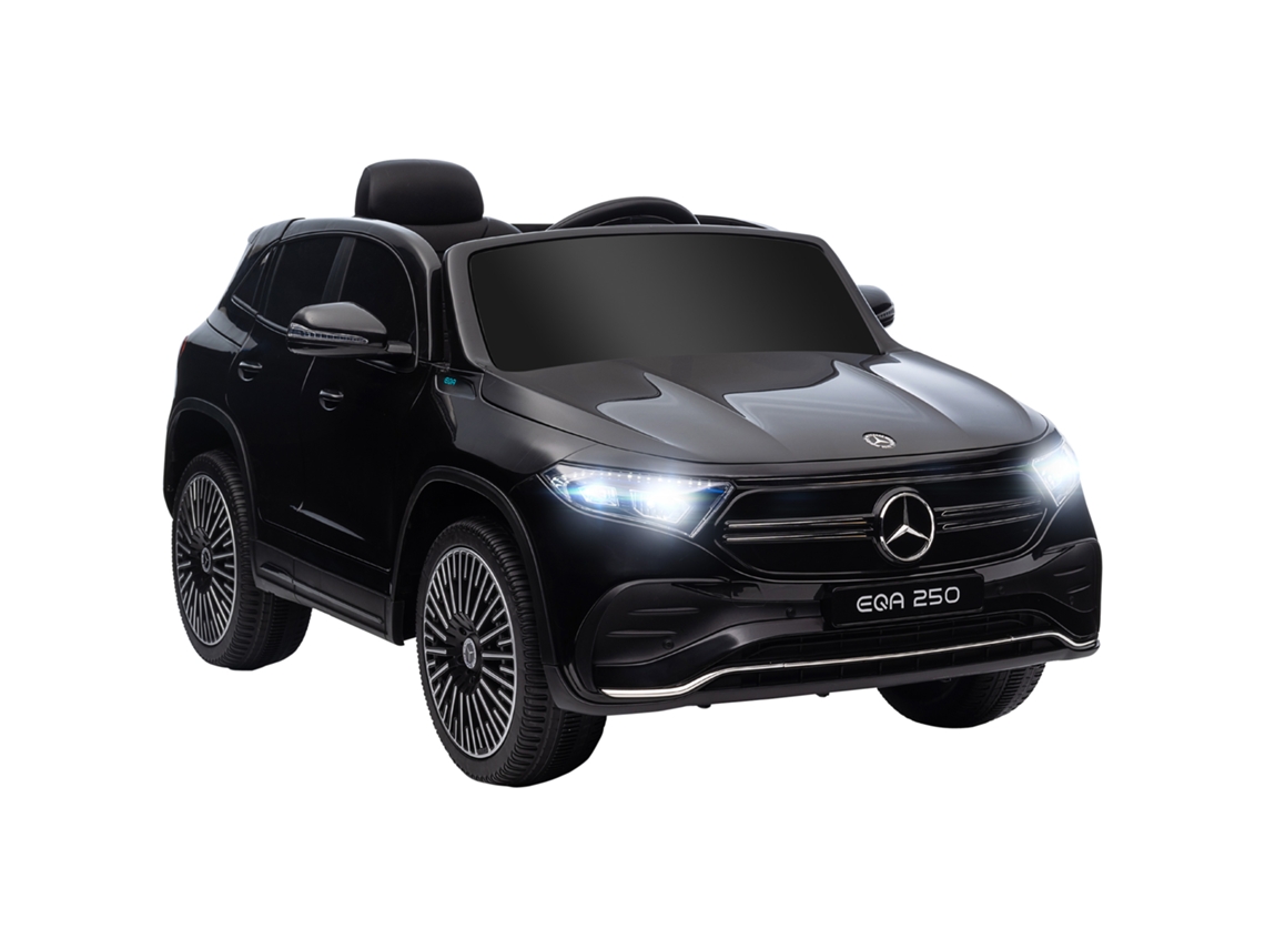 Carro Elétrico Infantil Preto (controle Remoto, Faróis, Buzina, 3 8 Anos)