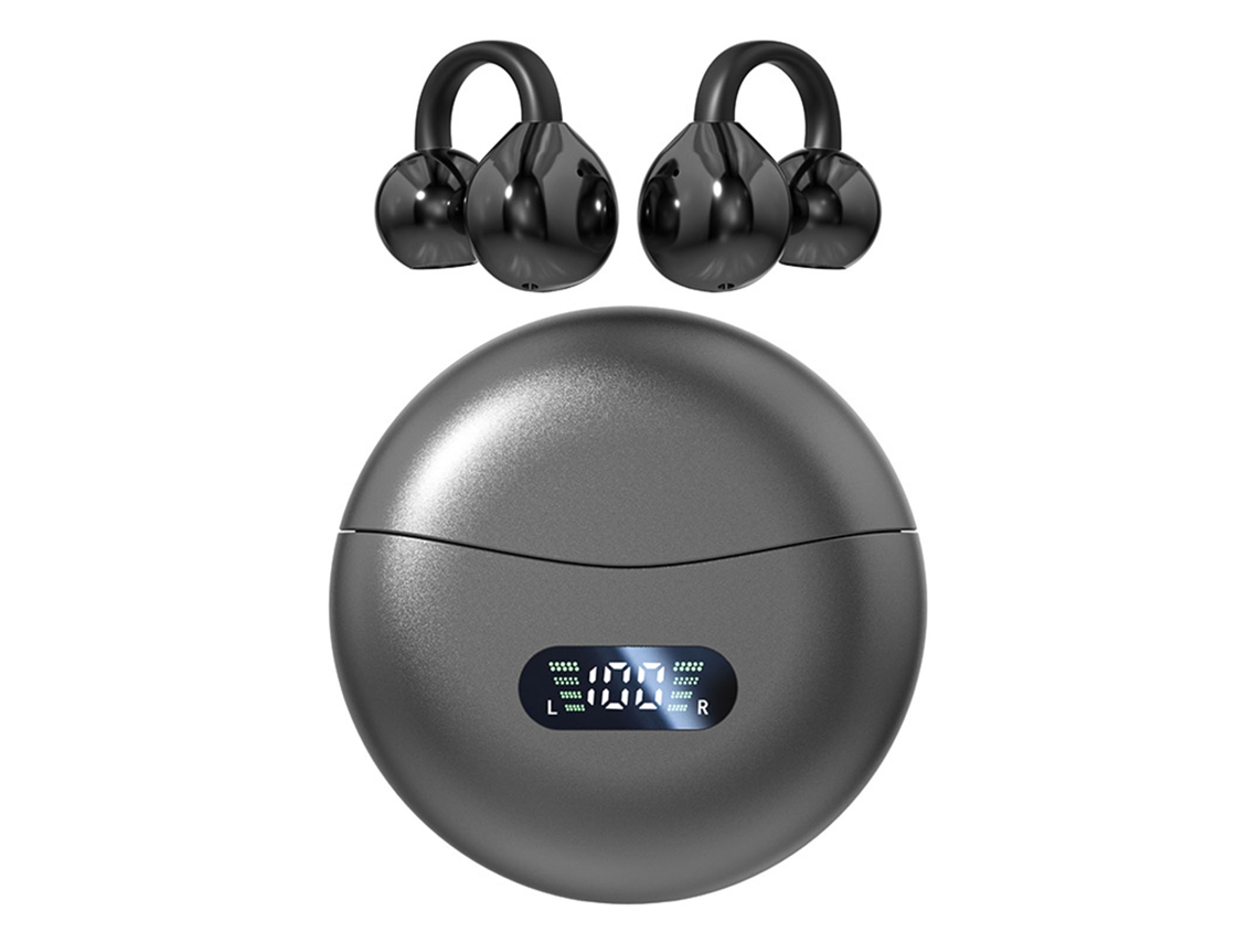 Primerox fone de Ouvido Tradutor Ia 144 Idiomas Bluetooth Translator Earbuds para Viagem Negócio Aprendizagem Preto