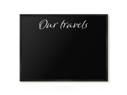 Magnetic Wall Board Our Travels For The Office Espelharte (80x60 Cm)
