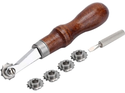 Kit Espaçador para Artesanato em Couro, Faça Você Mesmo, Marcador de Costura, Ferramenta de Perfuração para Couro. AQUAFORGE