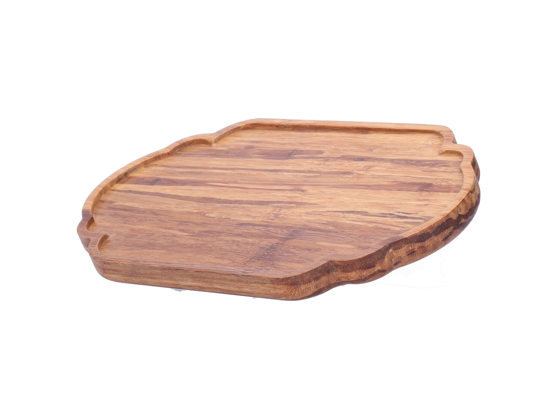 Lurelia Bandeja De Chá Bambu Para Chá, Café E Snacks