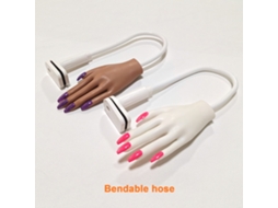 Modelo De Dedo Falso Para Arte De Uñas Mano De Práctica Mano Simulada Flexible Para Manicura