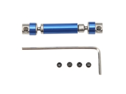 Eixo de Transmissão de Aço para Carro RC Axial 45-60mm Azul Escuro S/MARCA