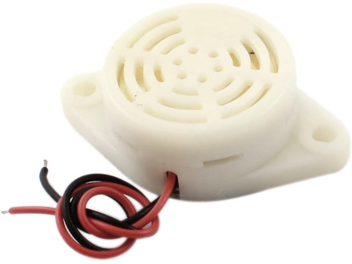Componente Elétrico 2 Alarme Sem Fio Buzzer Intermitente Tom de Sinal Dc 6 24v CHABERLU