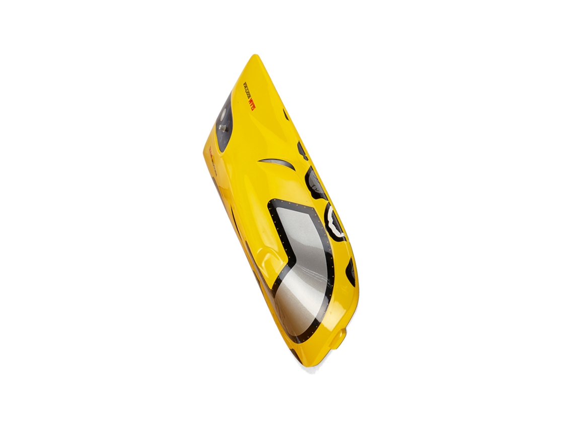 Peças de reposição para barco RC brushless Yellowtfl 1106 Pursuit, tampa superior em fibra de vidro, acessórios para veículos e modelos. MDUG