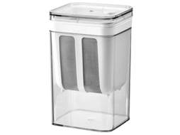 Filtro de Iogurte Grego 1100ml Inox Branco Queijo Leite de Nozes S/MARCA