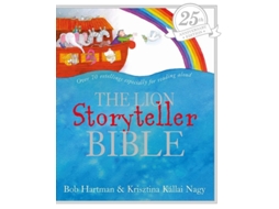 Livro The Lion Storyteller Bible 25th Anniversary Edition de Bob Hartman (Inglês - Capa Dura)