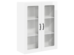 Armário de Cozinha Suspenso Branco Brilhante MAISON EXCLUSIVE (80x31x100 cm)