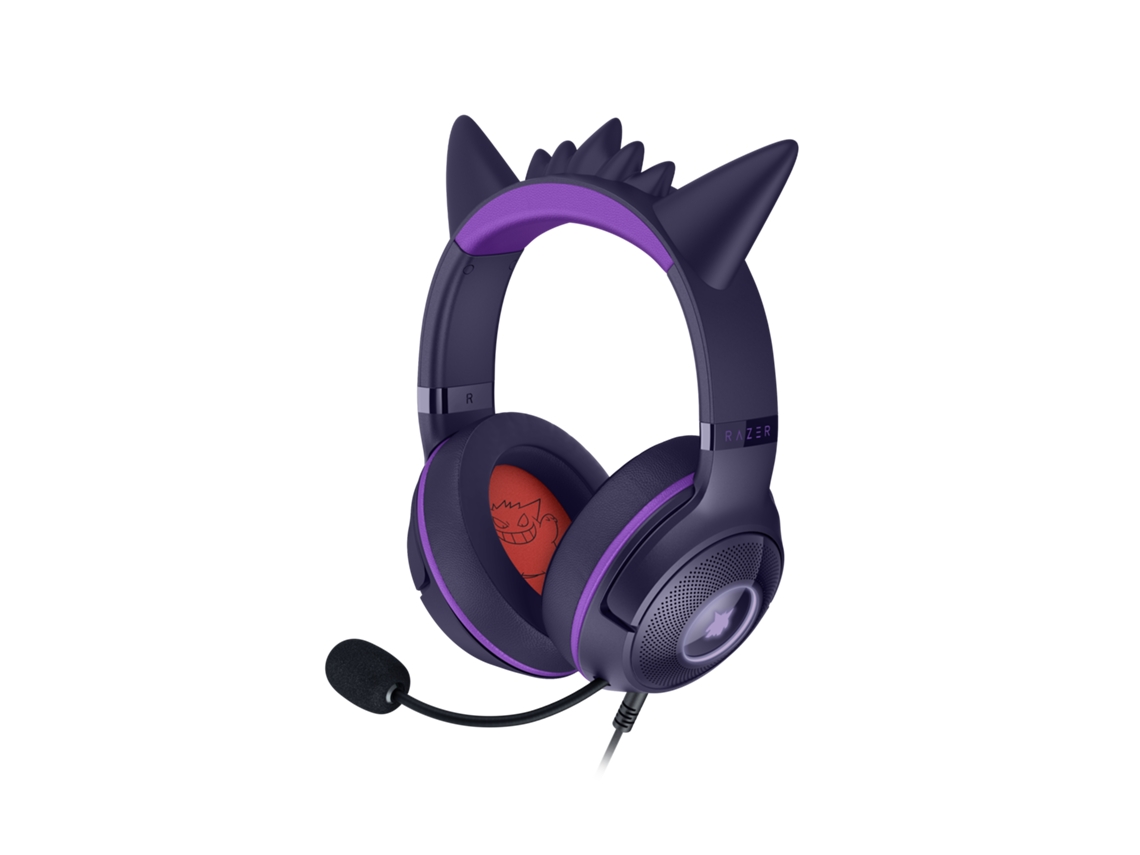 Headset RAZER Kraken Kitty V2 - Pokemon Gengar Edition