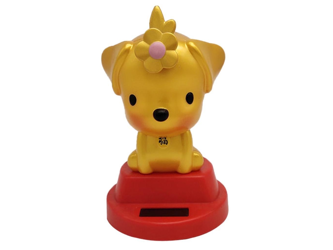 Estatueta De Cachorro Dançante Movida A Energia Solar Para Decoração De Carro Olysi Shop