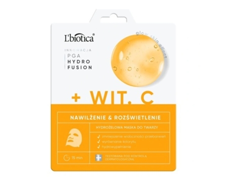 Máscara Facial Hidratante E Iluminadora Lbiotica Phf Fórmula Com Vitaminas Gel Hidratante