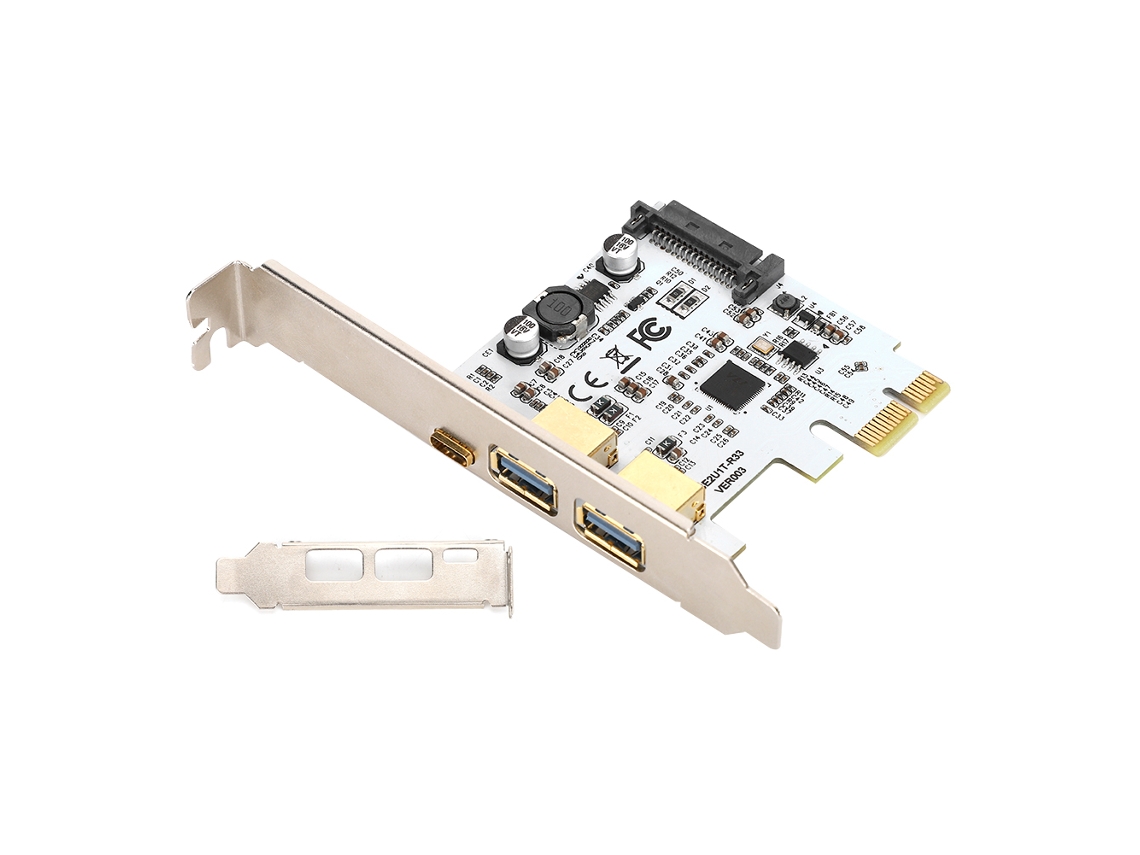Cartão De Expansão Typec Riser Card Adaptador Com Porta De Alimentação Sata Para Vl805
