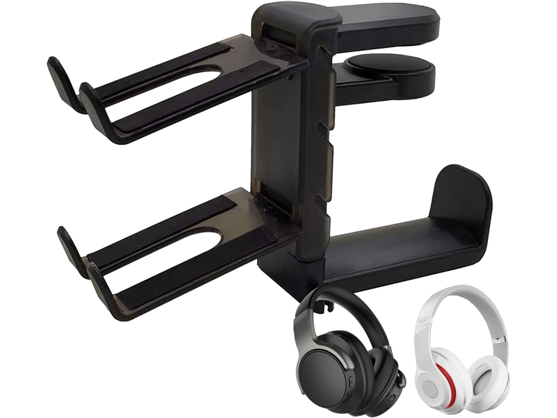 Suporte De Suspensão Genérico Para Fone Ouvido Gamer Acessório Sem Furos Fones Pc E Controles Jogos