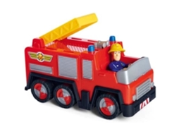 Mini Veículo Bombeiro Sam Silvertorn Camião Júpiter Figura Articulada Incluída Idades 3+