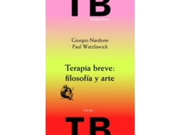 Livro Terapia Breve: Filosofia Y Arte de Nardone-Watzlawick (Espanhol)