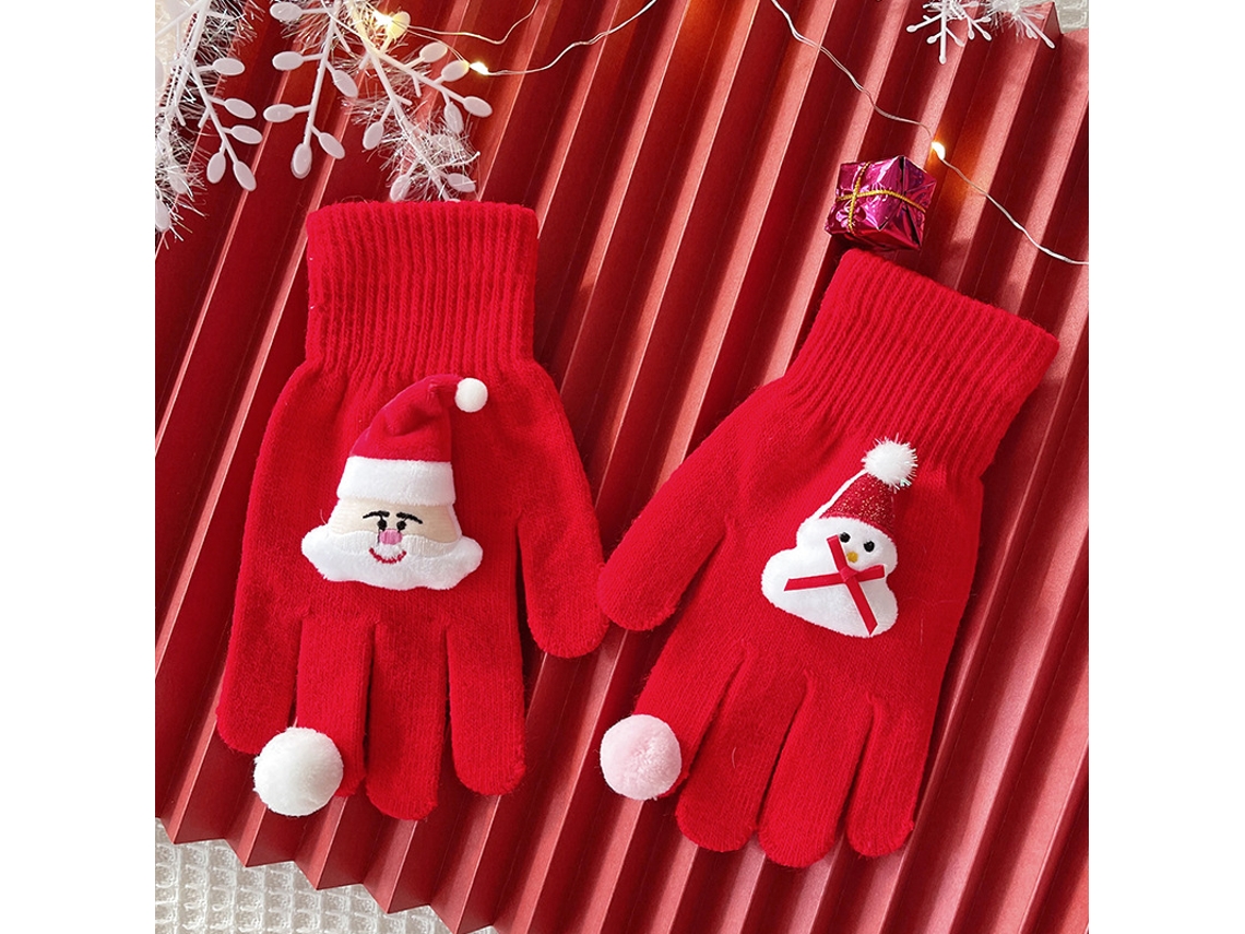 Luvas de Natal do Boneco de Neve ZYBLSSBB