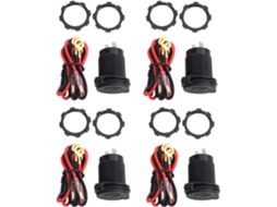 Carregador Veicular 4x Charge 3.0 com Duas Portas Usb de 12v e 36w e Interruptor. SFUSHOS