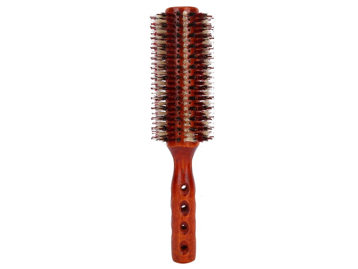 Pente Redondo Profissional Para Cabelo Cacheado Estilo Salão Barbear Pente De Modelagem De Cabelo
