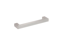 Puxador para Mobiliário em Aço Inox e Zamac Distância Entre Centros 160mm Níquel Acetinado Conjunto com 25 HARDWAREXCHANGE