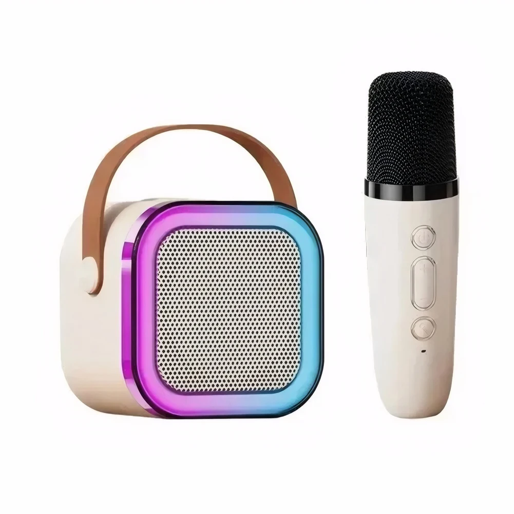 Mdug K12caixa De Som Portátil Bluetooth Com Karaokê Sem Fio Okmicrofone