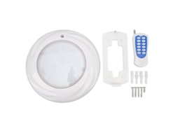 Lâmpada Subaquática Rgb Led Controle Remoto 18w Ip68 7 Cores 12v S/MARCA