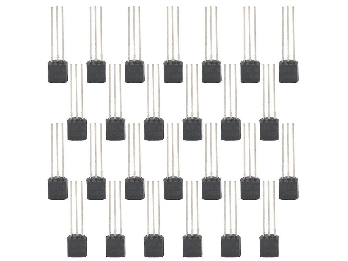 100º Transistor Npn Bc547 To 92 B15 Aquaforge