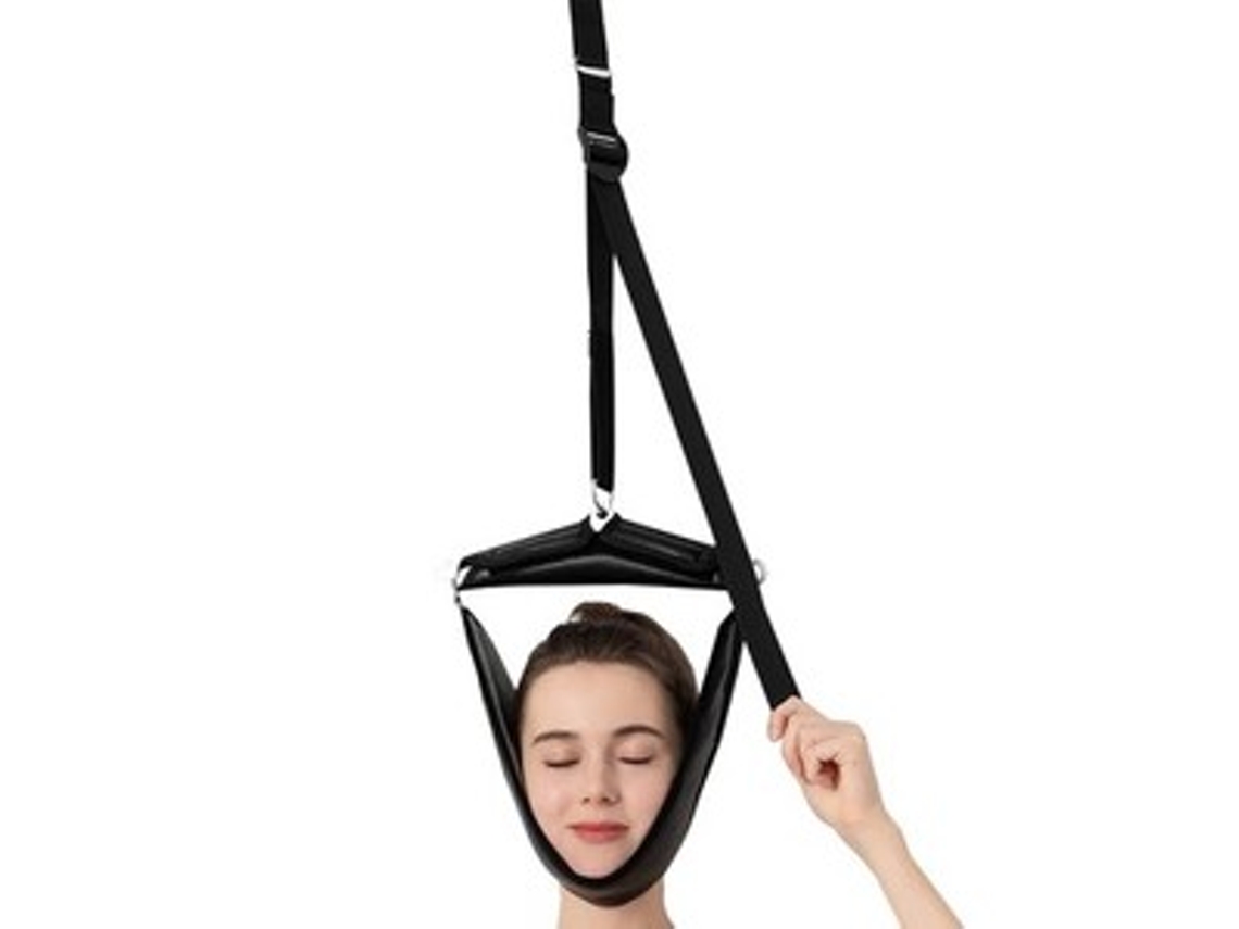 Maca De Tração Para Cabeça E Pescoço, Suporte Cervical, Dispositivo Ajustável Para Alívio Da Dor, Casa Zeuxo