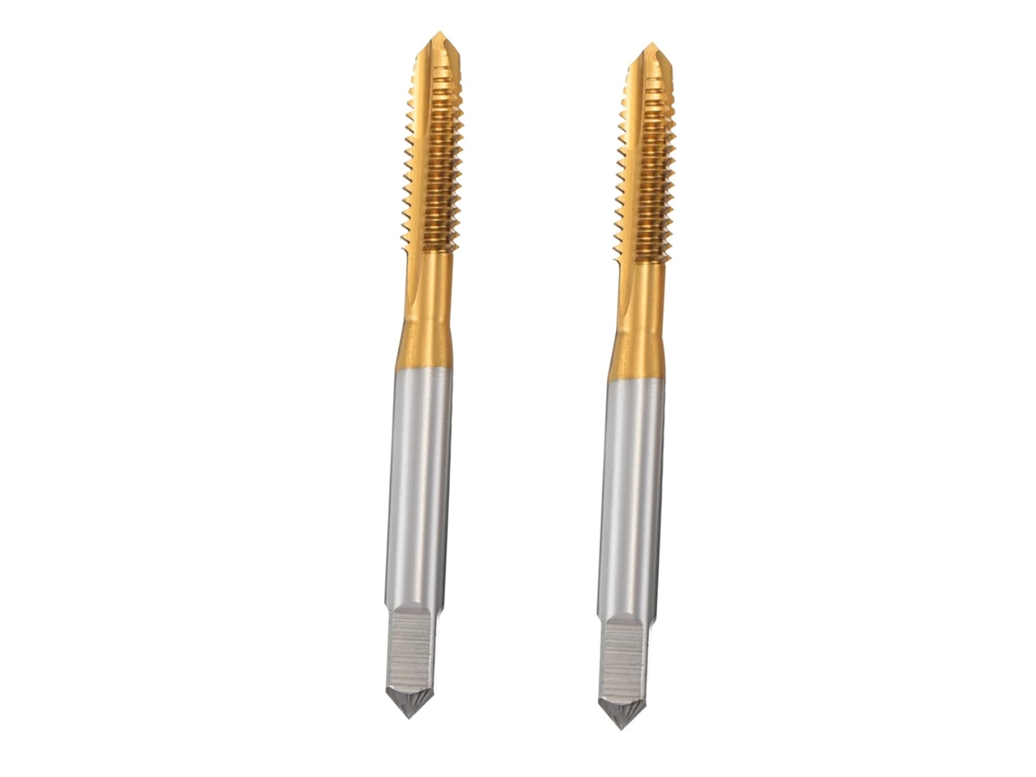 Conjunto De 2 Brocas De Aço Revestidas De Titânio Para Trabalhos Pesados Em Oficinas. Gokoco