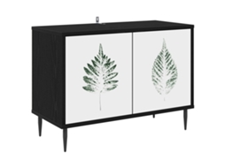 Vidaxl Gabinete Para Tv Hanau 69 X 33 X 50,5 Cm Carvalho Preto