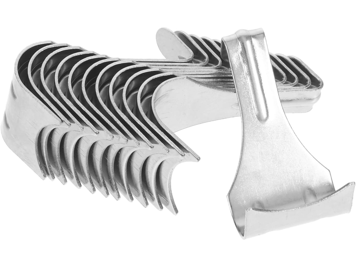 Conjunto De 12 Ganchos Para Pendurar Eringogo, Metal Resistentes Quadr