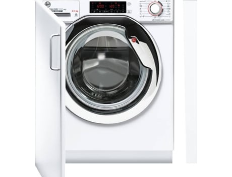 Máquina de Lavar e Secar Roupa Encastre HOOVER HBDO 485T (5/8 kg - 1400 rpm - Branco) —  