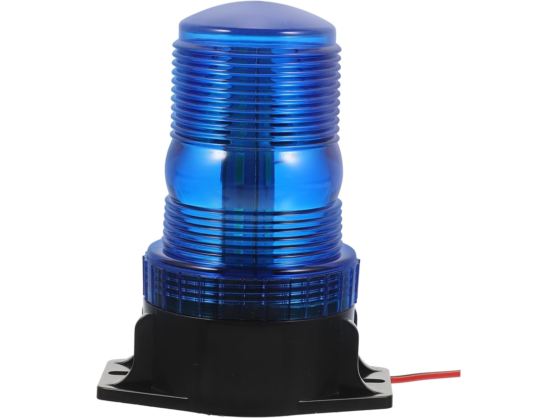 Farol Estroboscópico Portátil De Led Azul Para Ônibus Escolares E Empilhadeiras, Lâmpada De Segurança 15w Em