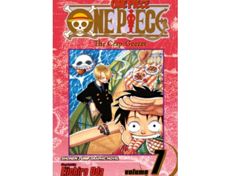 Livro one piece, vol. 7 de eiichiro oda (inglês)