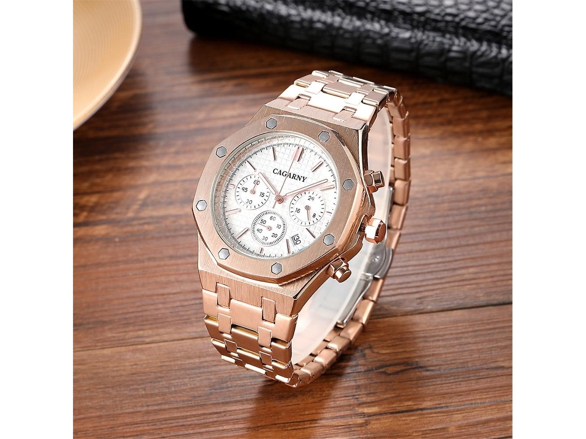 Lurelia Relógio Masculino 6835 Quartzo, Aço Inox