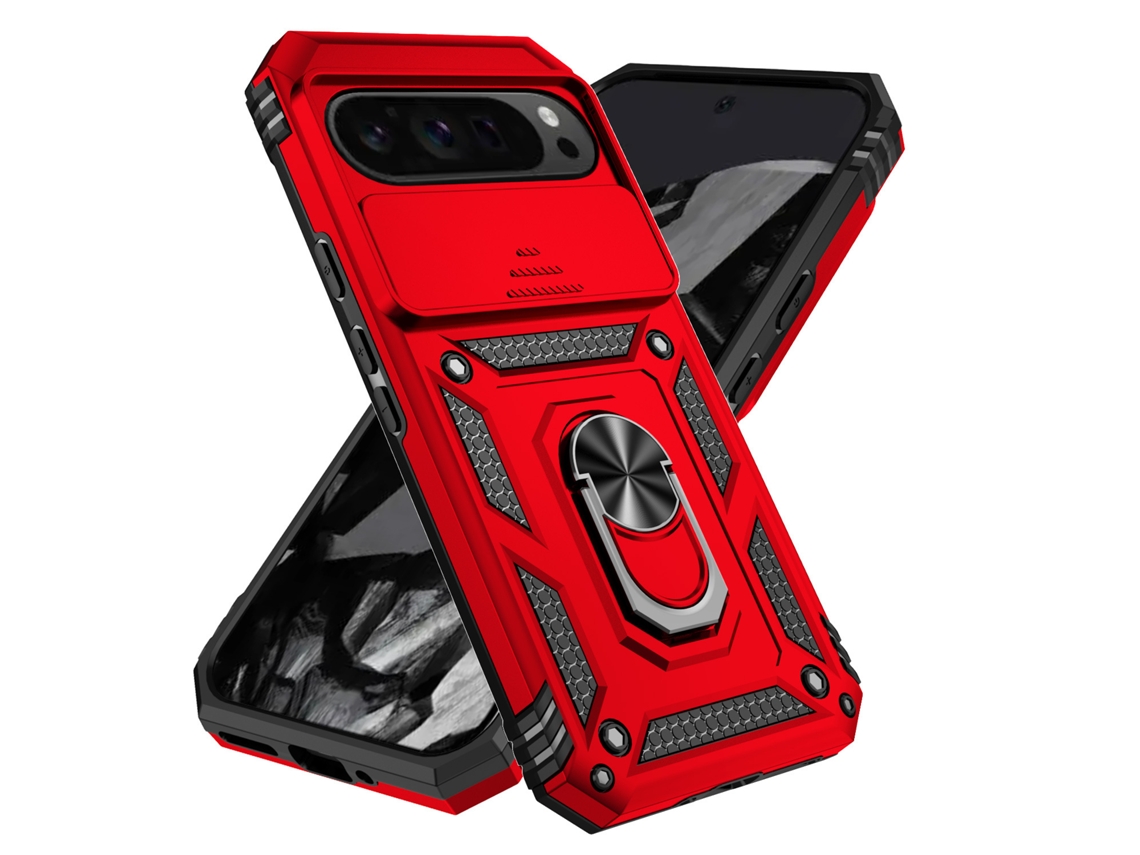 Capa Hibbent Para Google Pixel 11 Pro/pixel 11 (vermelho)