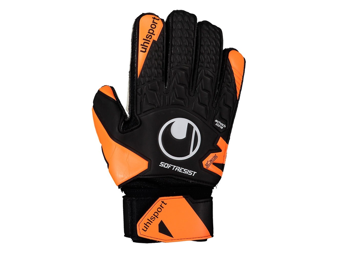 Luvas de guarda-redes de Futebol UHLSPORT Soft Resist Flex Frame (Adulto - Laranja)